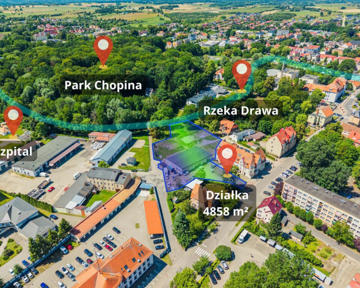 Działka Sprzedaż Drawsko Pomorskie Obrońców Westerplatte
