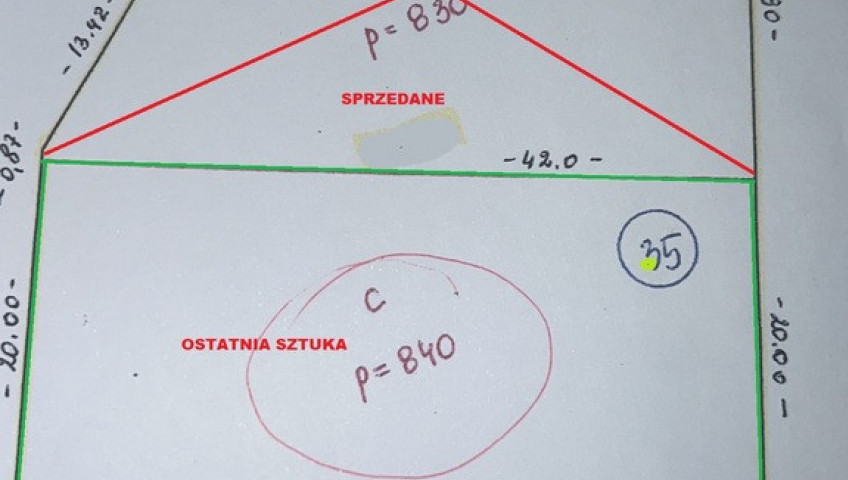 Działka Sprzedaż Niedźwiedź