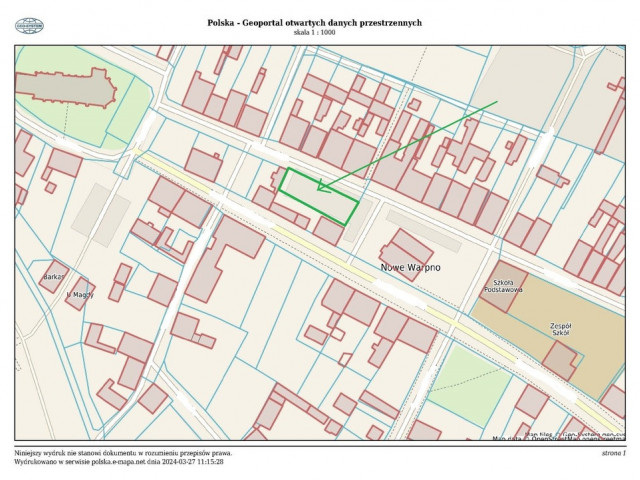 Działka Sprzedaż Nowe Warpno