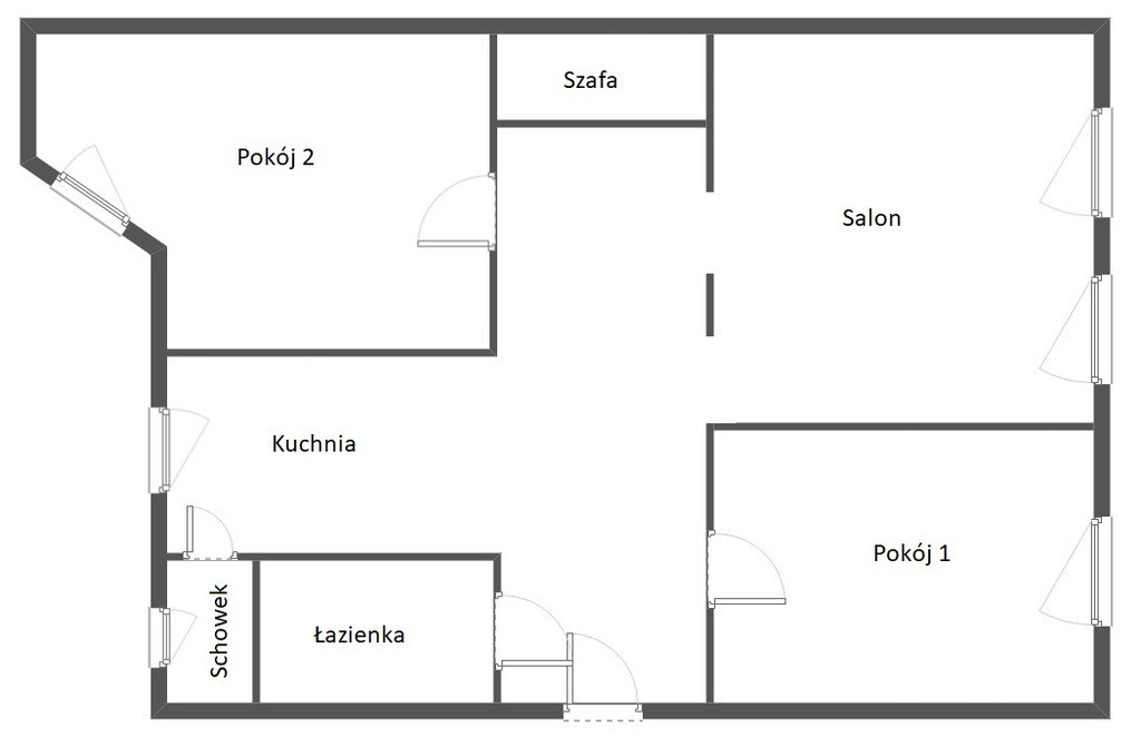 Mieszkanie Sprzedaż Szczecin Śródmieście-Centrum Stanisława Dubois